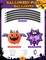 Halloween Balloon Garland Arch Kit – 131PCS Purple, Green & Black Balloons with BOO Letters, Bat & Spider Web Foil Balloons, Spooky Eyeball Balloons for Halloween Party Decorations Indoor & Outdoor